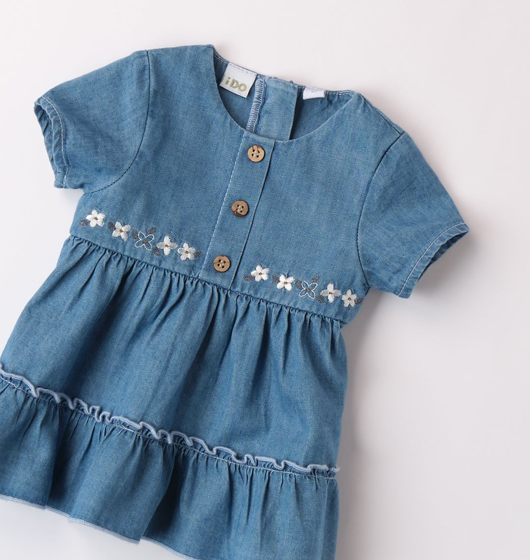 Abito denim neonata