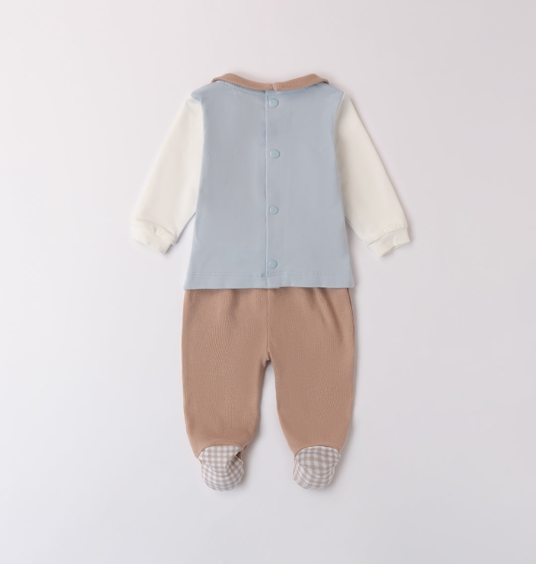 Tutina due pezzi neonato