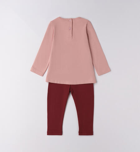 Completo bambina con leggins