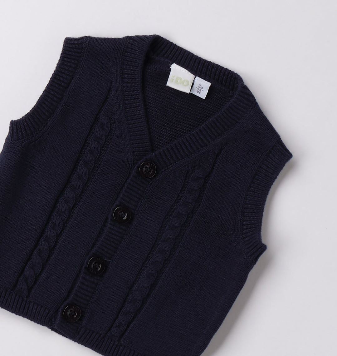 Gilet Neonato in tricot