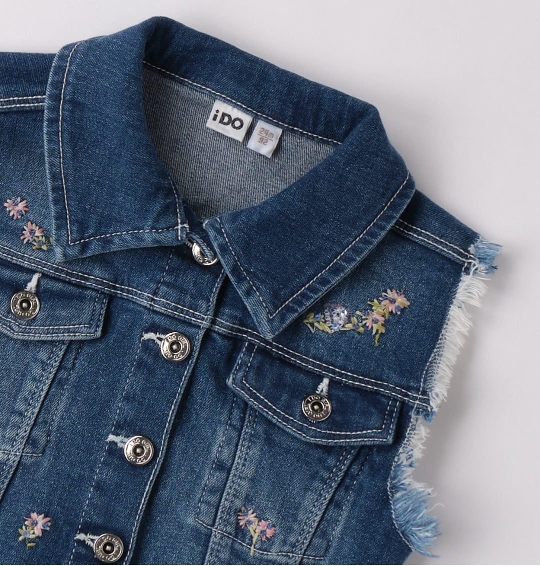 Gilet si jeans bimba