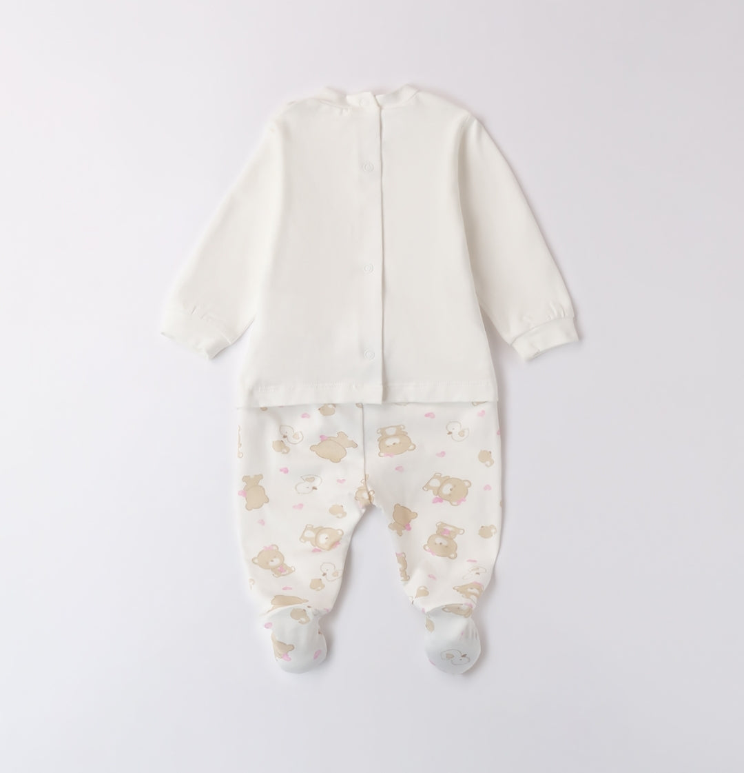 Tutina due pezzi neonata
