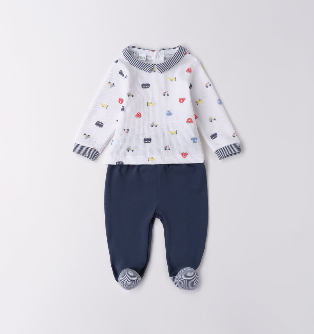 Tutina due pezzi neonato