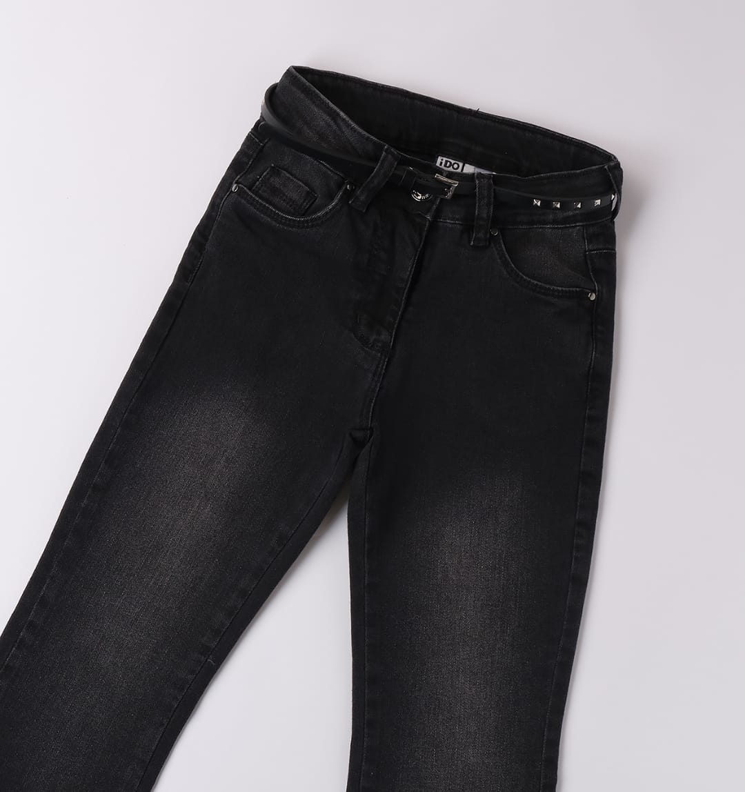 Jeans ragazza con cintura