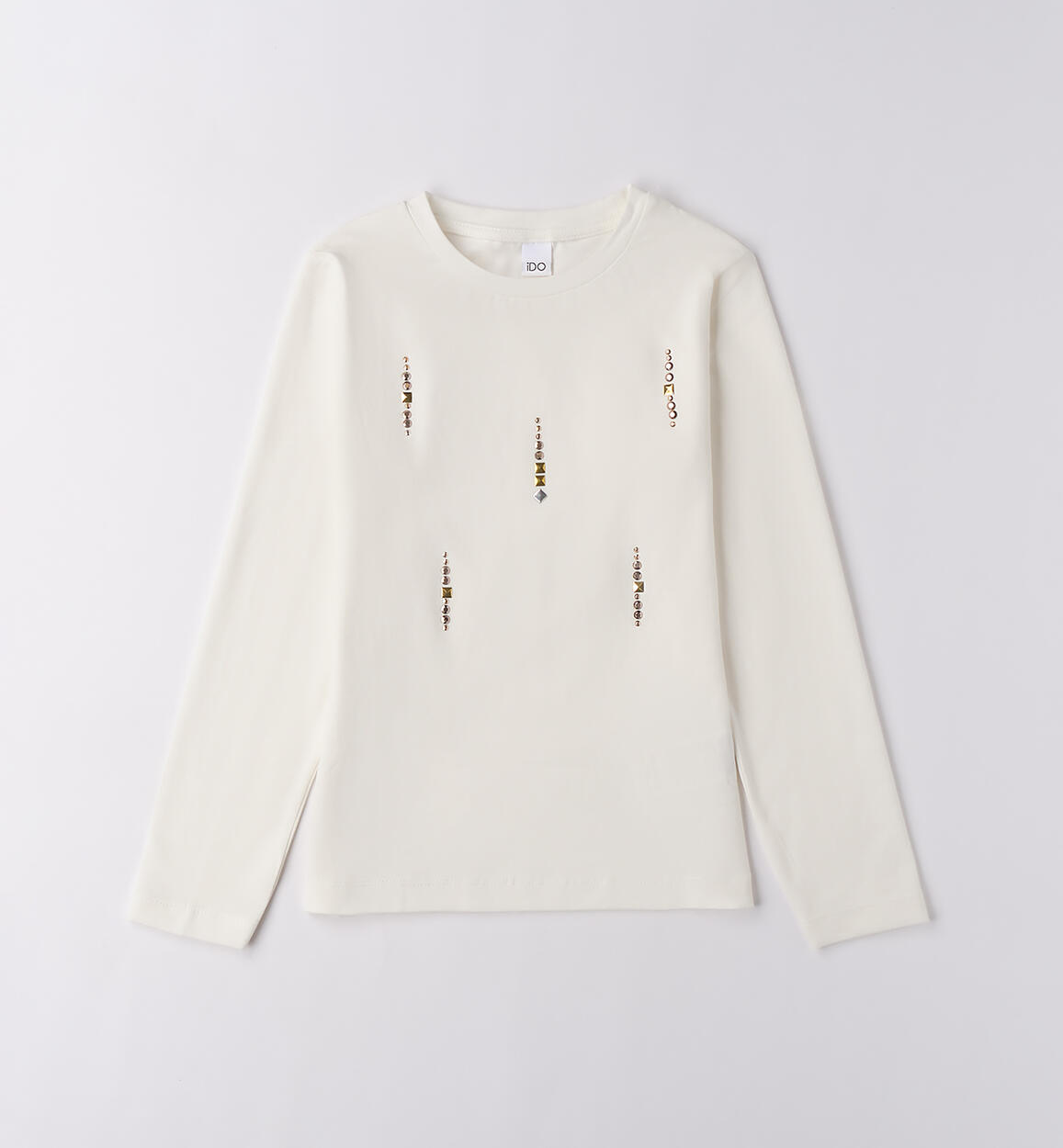 Maglietta ragazza con strass