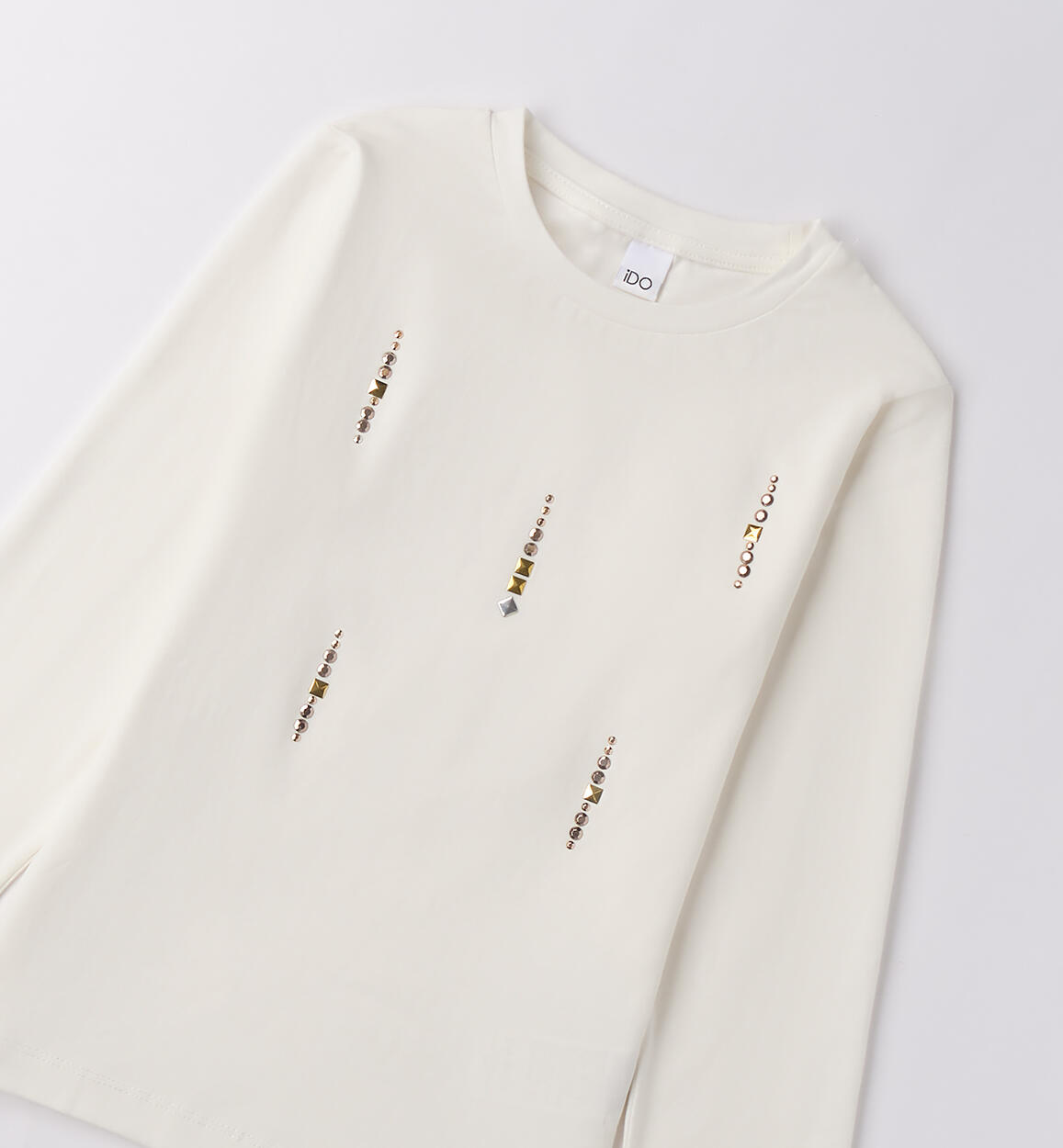 Maglietta ragazza con strass