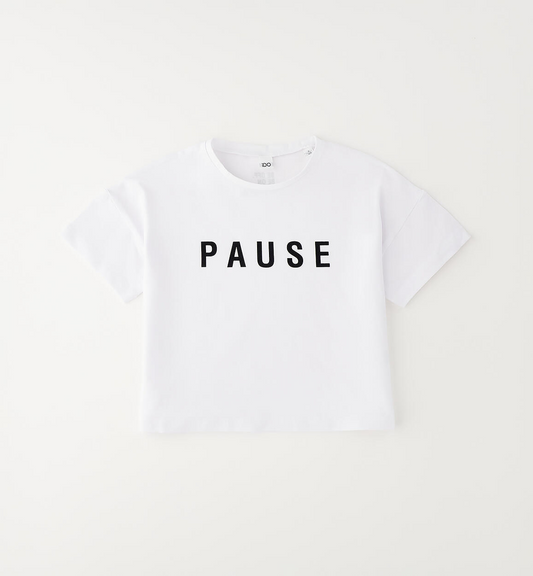 T-shirt crop ragazza