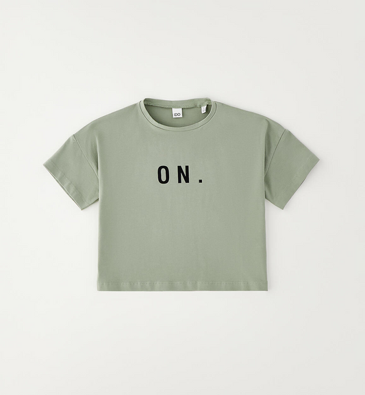 T-shirt crop ragazza