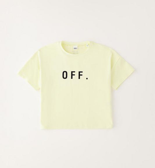 T-shirt crop ragazza