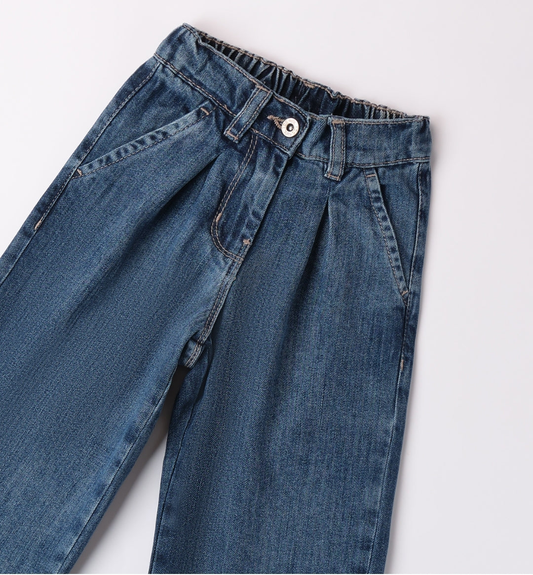 Jeans palazzo bimba