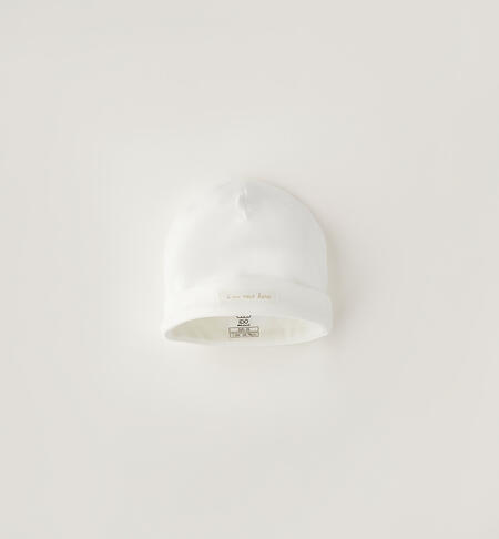 Cappellino iDO neonato unisex – Panna