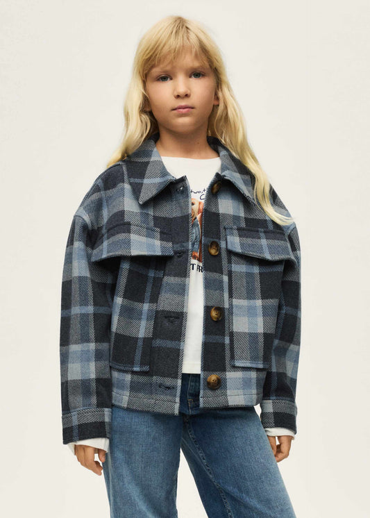 Cappotto Mayoral ragazza Blu