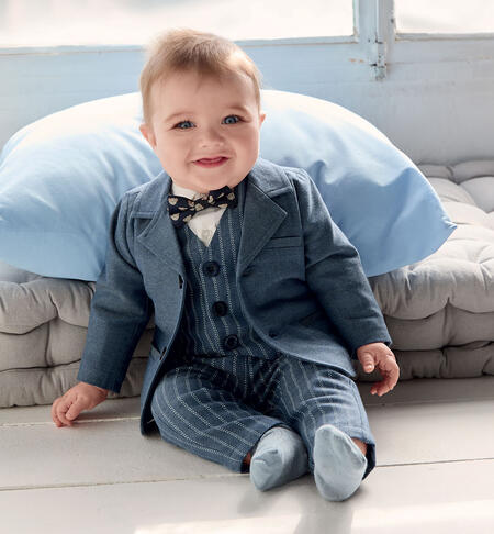 Blazer iDO neonato blu mélange
