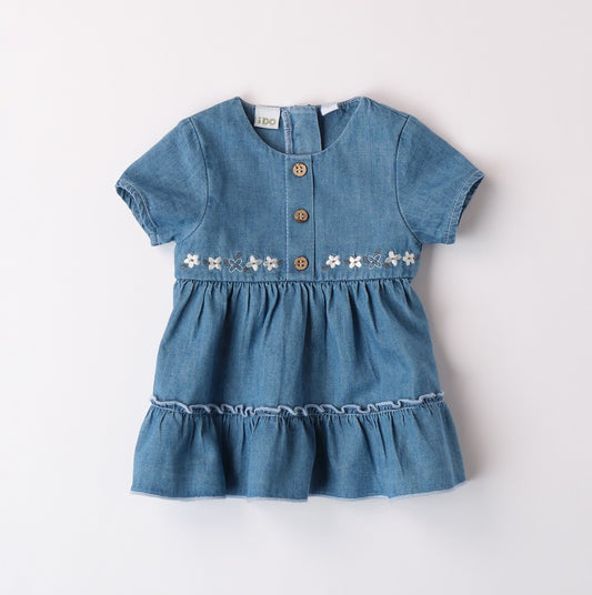 Abito denim neonata