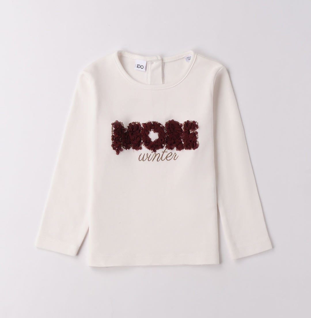 Maglietta 100% cotone per bambina