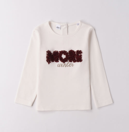 Maglietta 100% cotone per bambina