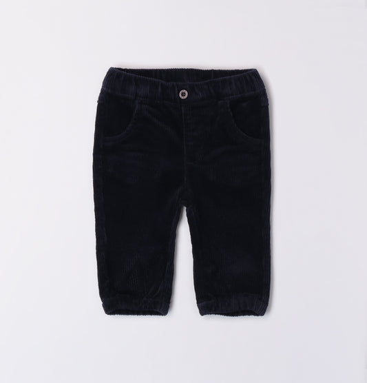 Pantaloni neonato velluto