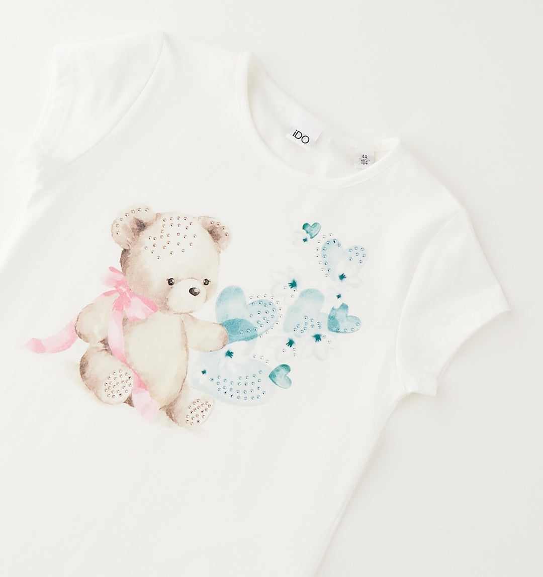 Maglietta bambina maniche corte