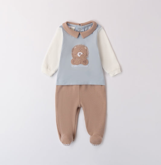 Tutina due pezzi neonato