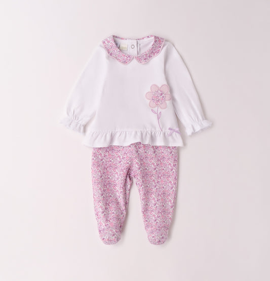 Tutina due pezzi neonata
