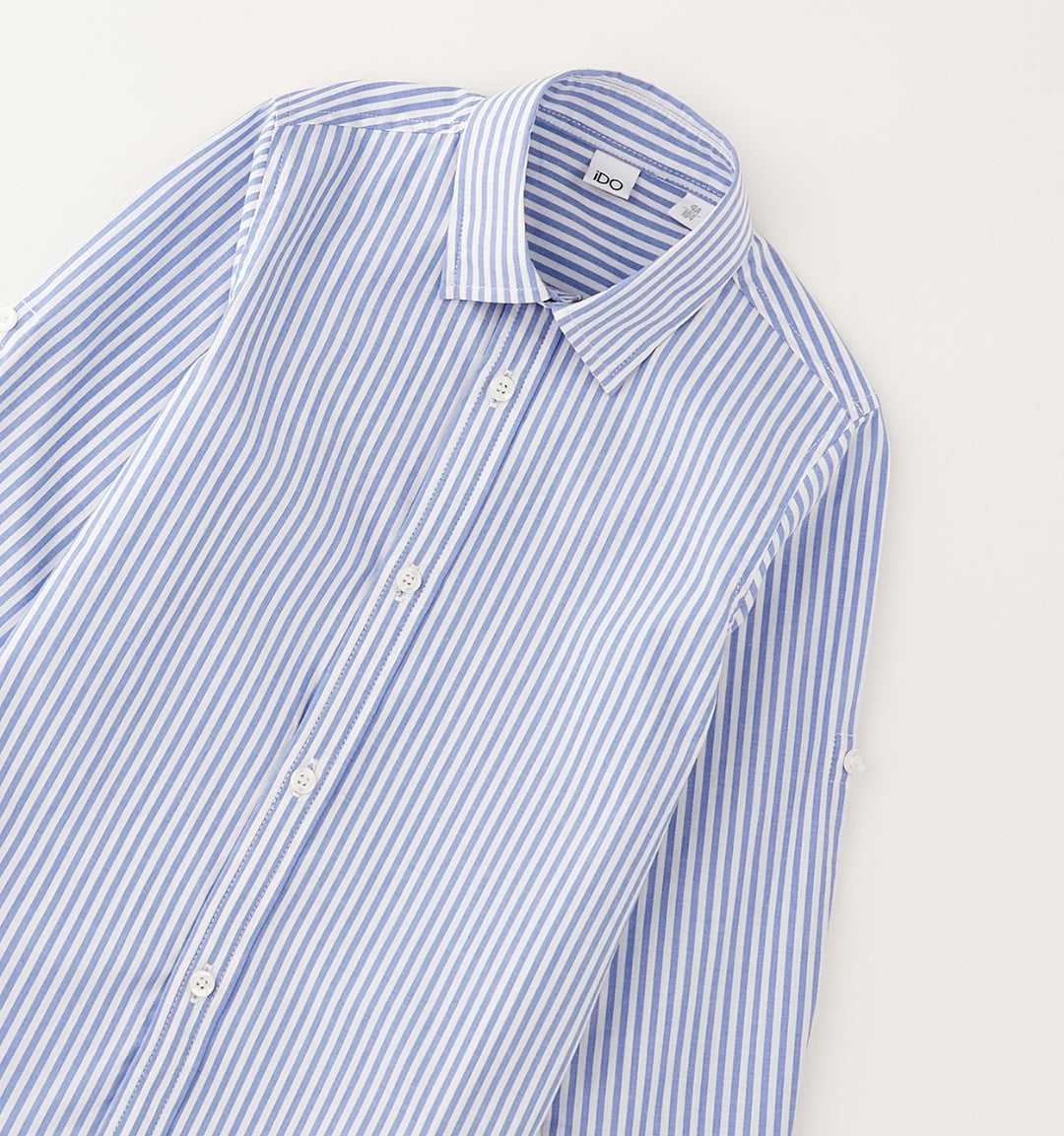 Camicia a righe bambino
