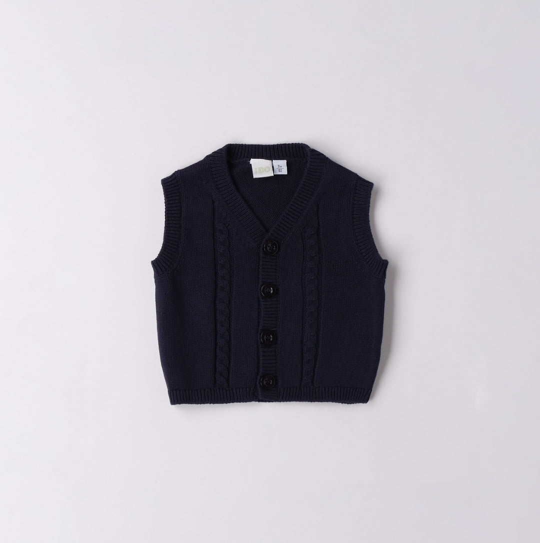 Gilet Neonato in tricot