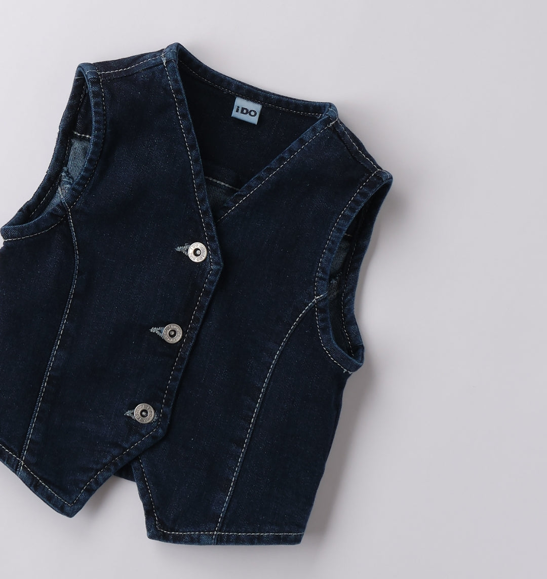 Gilet denim Ragazza