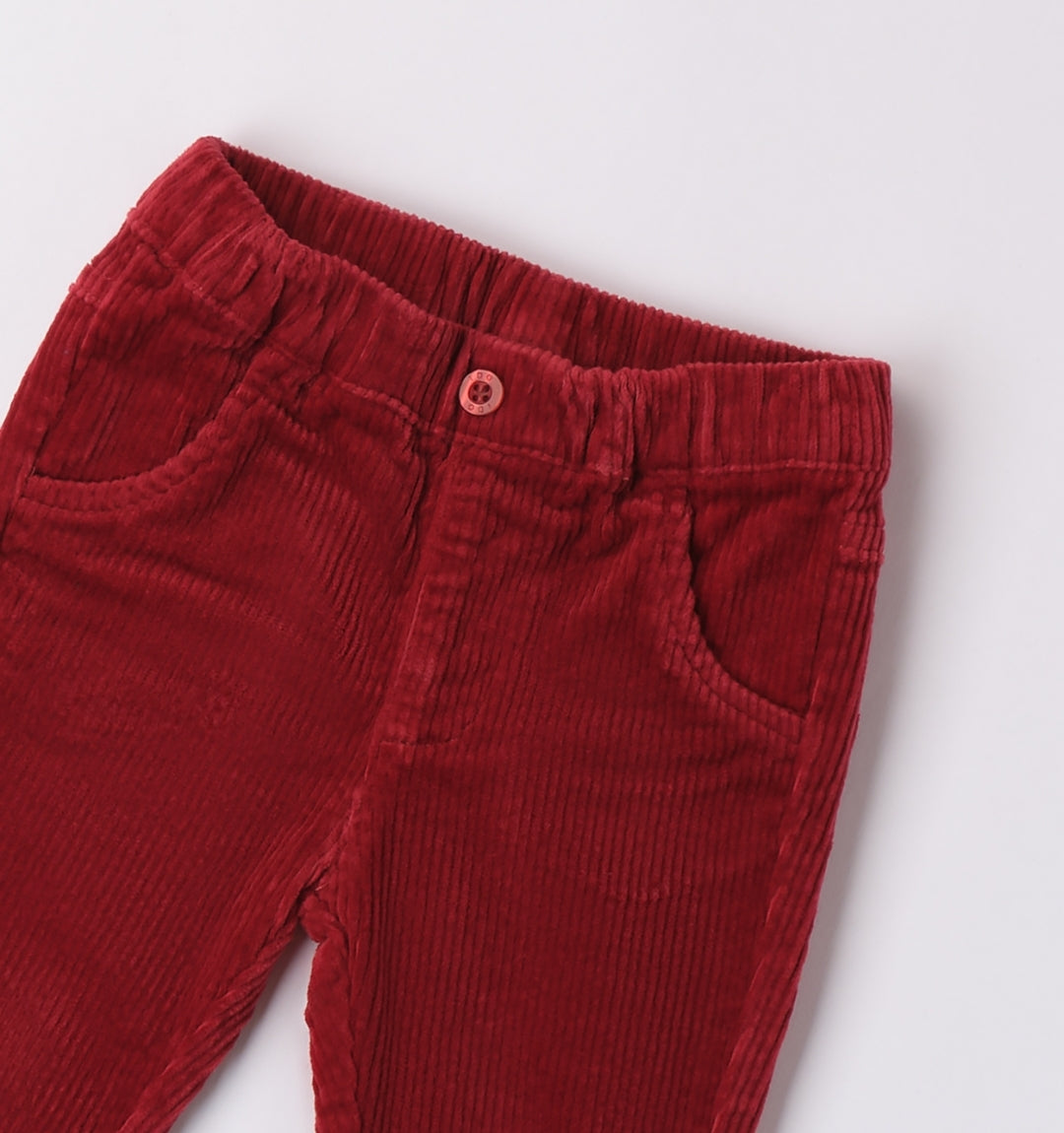 Pantaloni neonato velluto