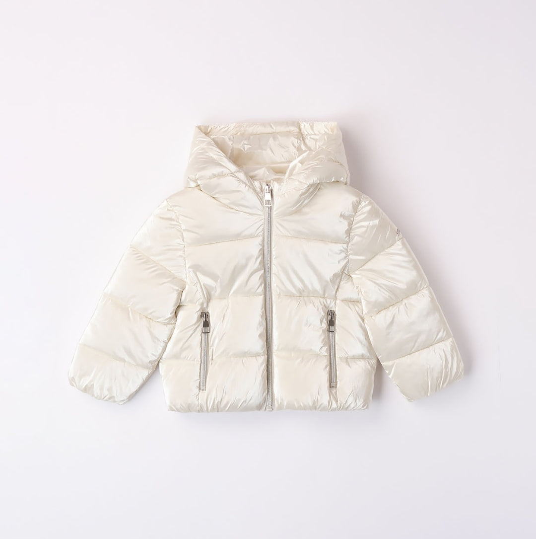 Piumino perlato neonata