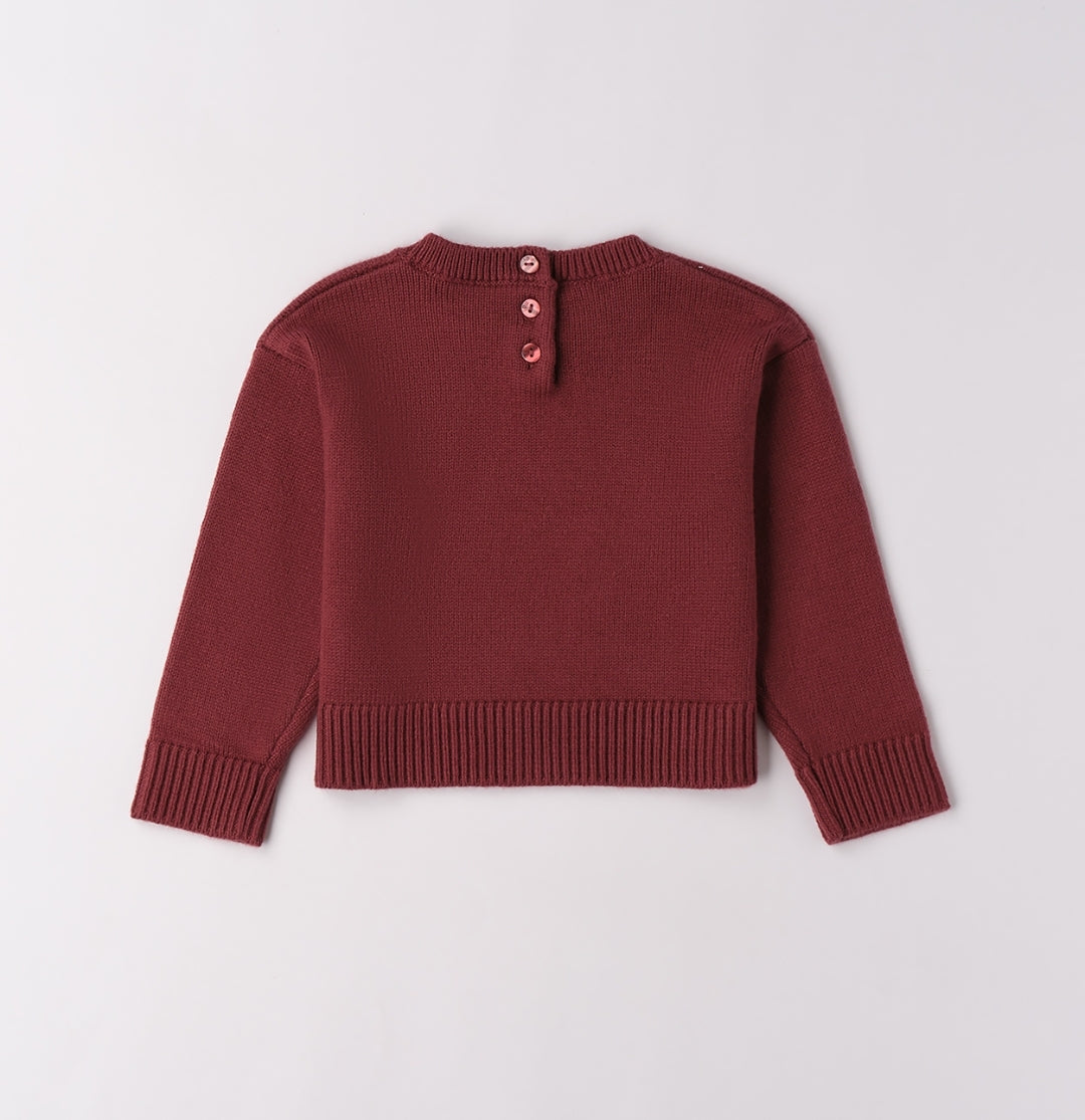 Maglioncino bambina con cuori