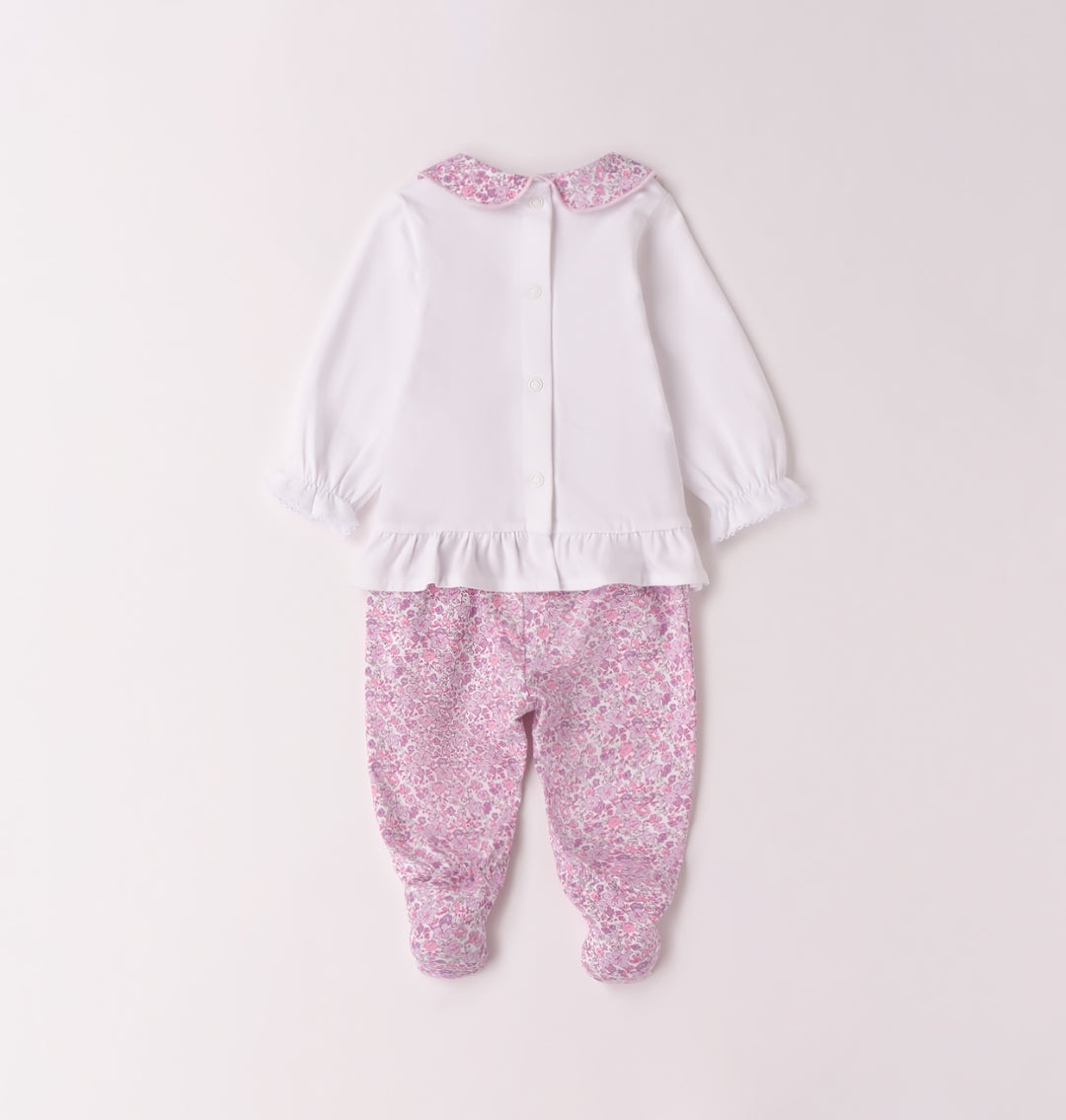 Tutina due pezzi neonata
