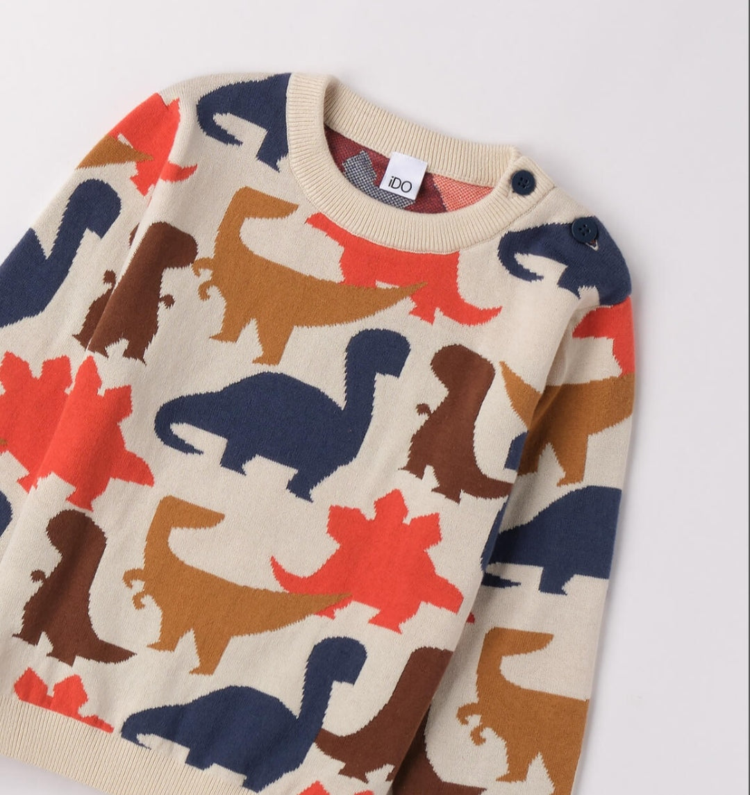 Maglione bambino allover