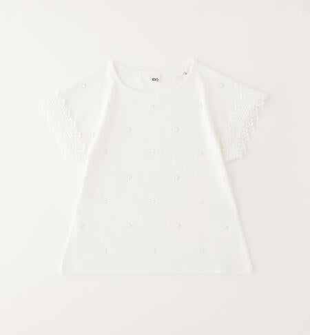 T-shirt perline Ragazza